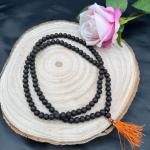 🔮 Original Karungali Malai (Black Ebony) – 6 to 8 mm 108 +1 Beads | Certified Natural | Lab Tested