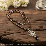 🔱 Original Karungali Mala With Trishul Pendant  | Lab Certified🔱